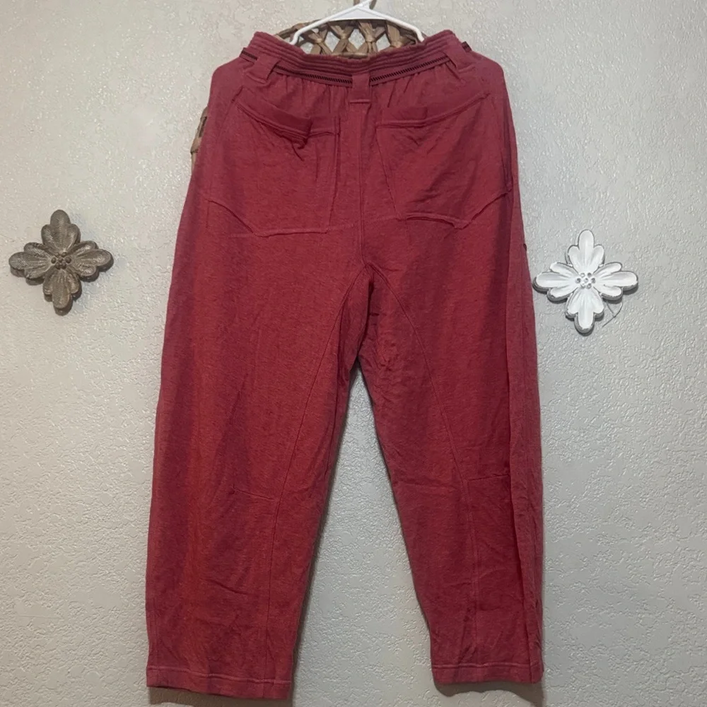Free People Red Casual Pants - Picture 3 of 4